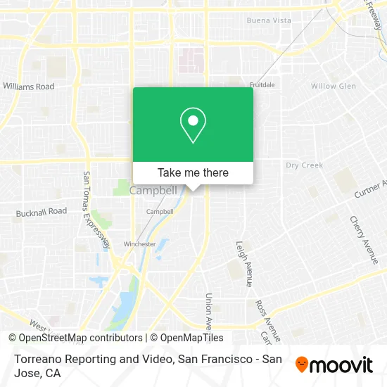 Torreano Reporting and Video map