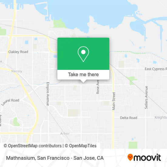 Mathnasium map