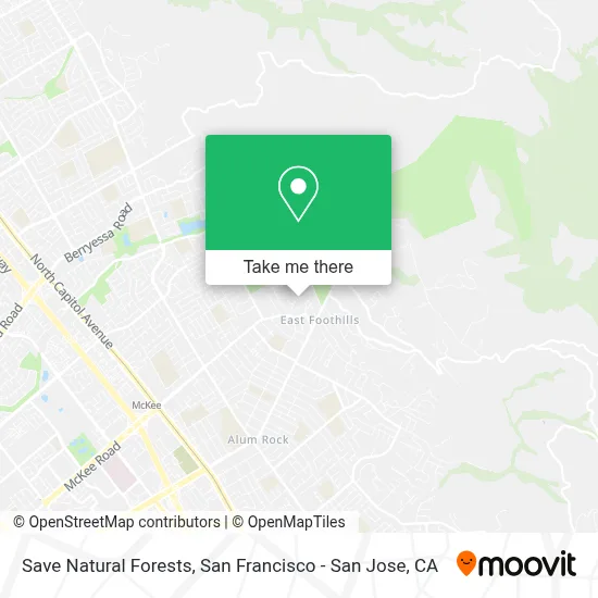 Save Natural Forests map
