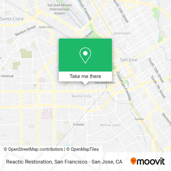Reactic Restoration map