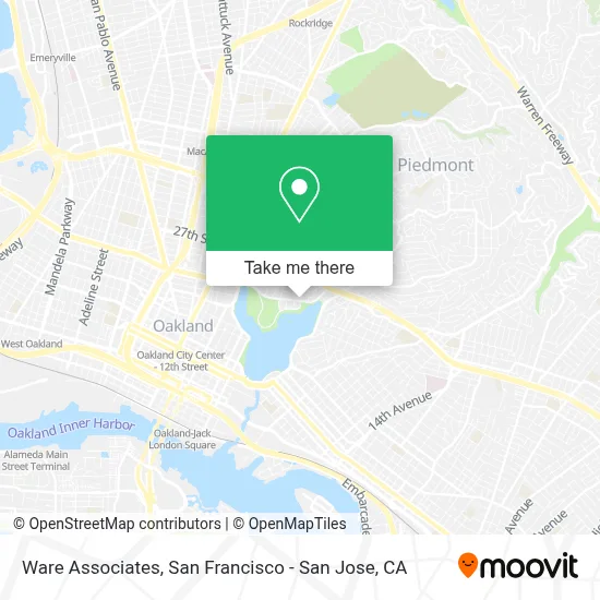 Ware Associates map