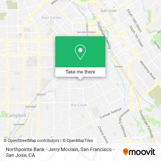 Northpointe Bank - Jerry Mcclain map