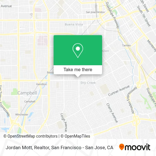Jordan Mott, Realtor map