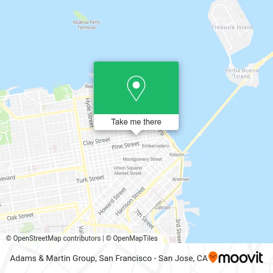 Adams & Martin Group map