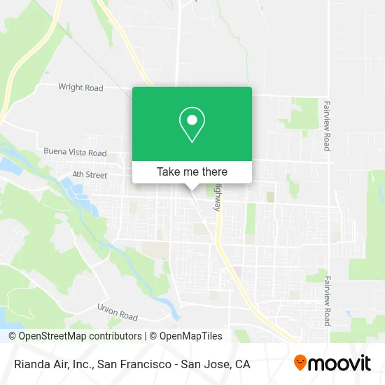 Rianda Air, Inc. map