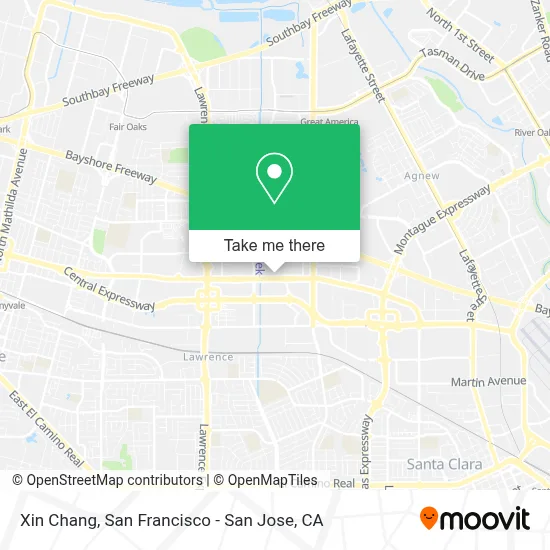 Xin Chang map