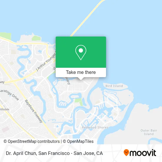 Dr. April Chun map