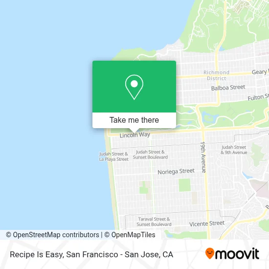 Recipe Is Easy map