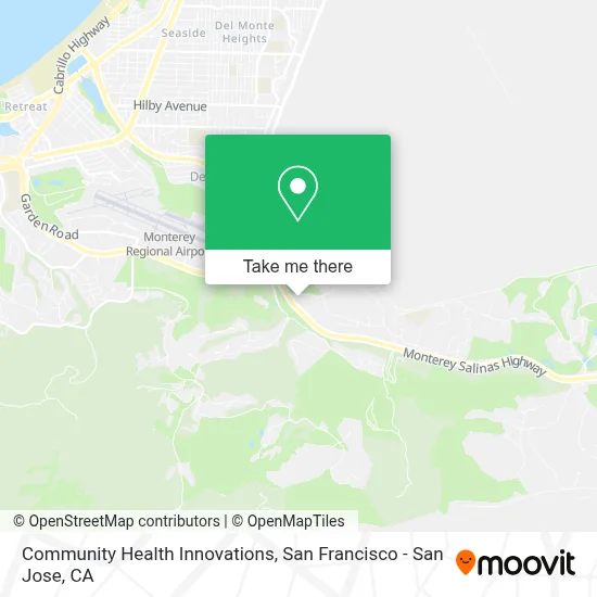 Community Health Innovations map