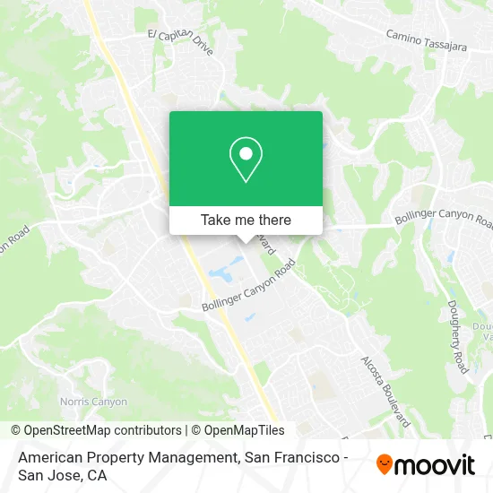 American Property Management map