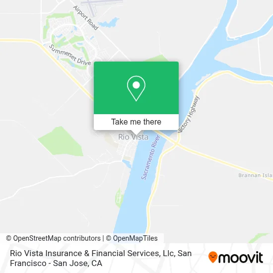 Rio Vista Insurance & Financial Services, Llc map