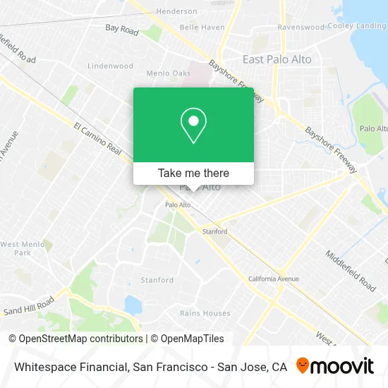 Whitespace Financial map
