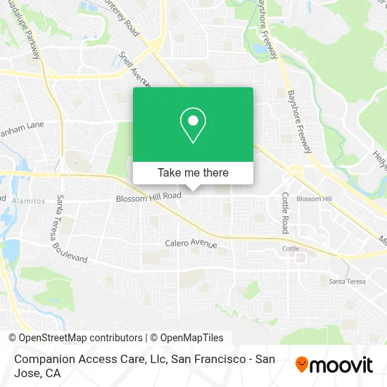 Companion Access Care, Llc map