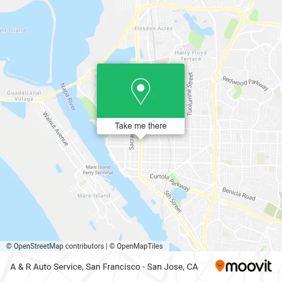 A & R Auto Service map
