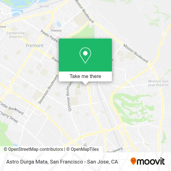 Astro Durga Mata map