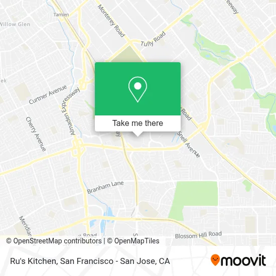Ru's Kitchen map