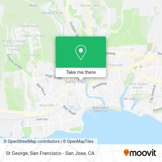 St George map