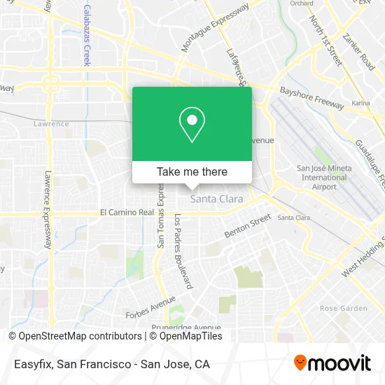 Easyfix map