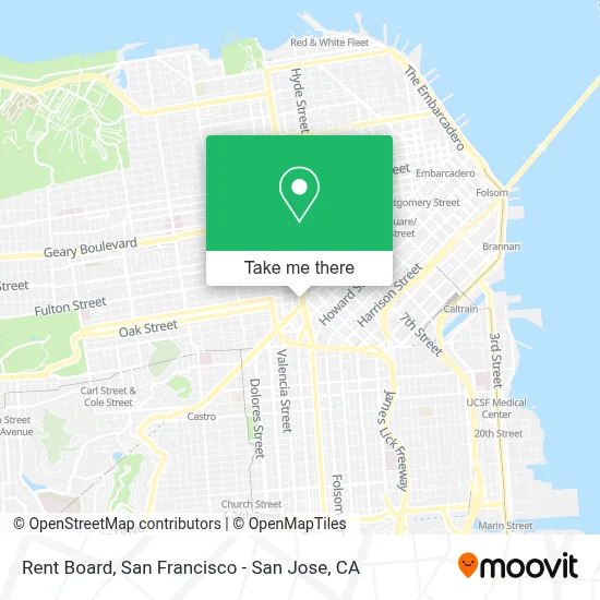 Rent Board map