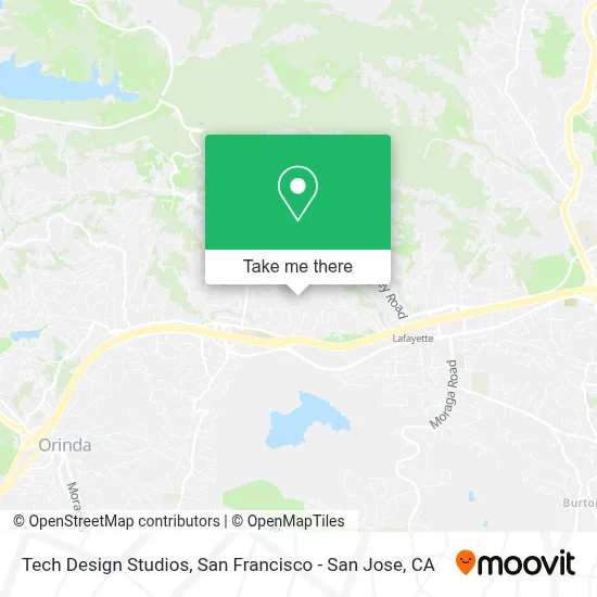 Tech Design Studios map