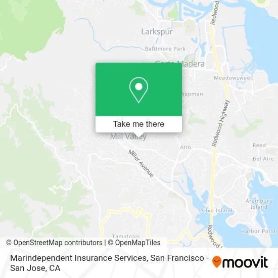 Marindependent Insurance Services map
