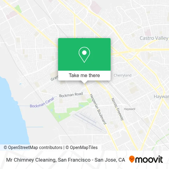 Mr Chimney Cleaning map