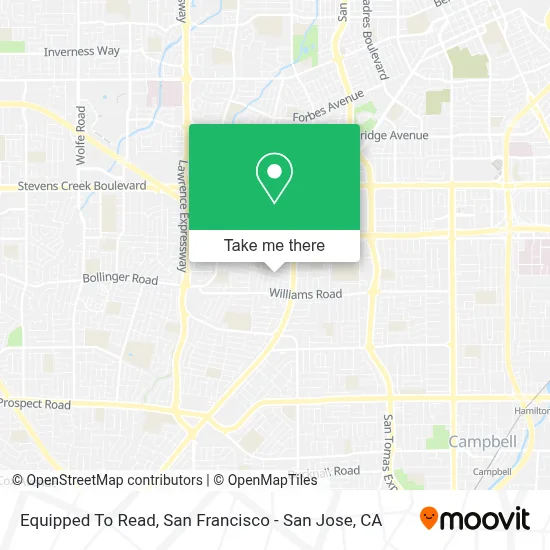 Equipped To Read map
