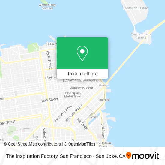 The Inspiration Factory map