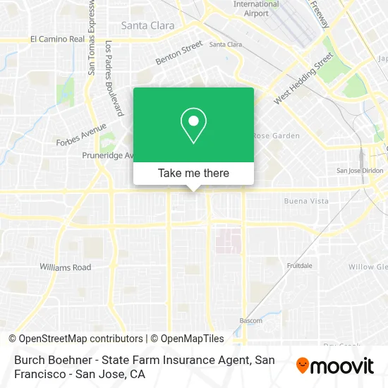 Burch Boehner - State Farm Insurance Agent map