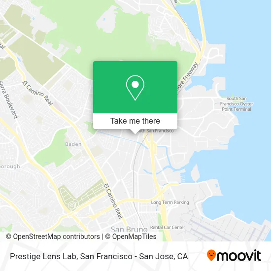 Prestige Lens Lab map