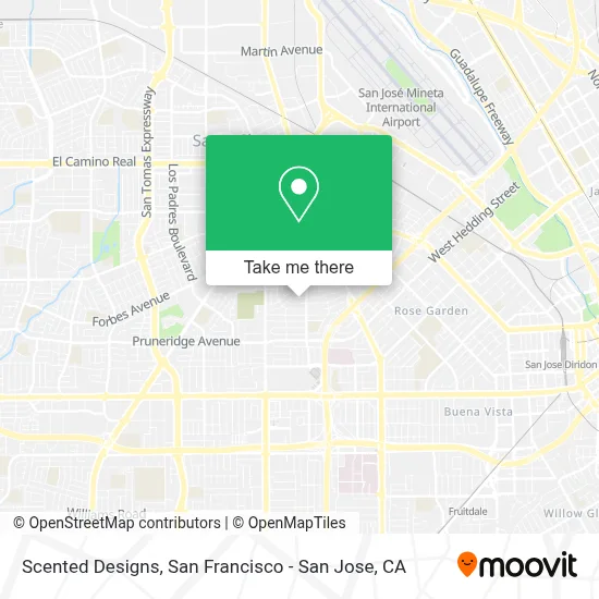 Scented Designs map