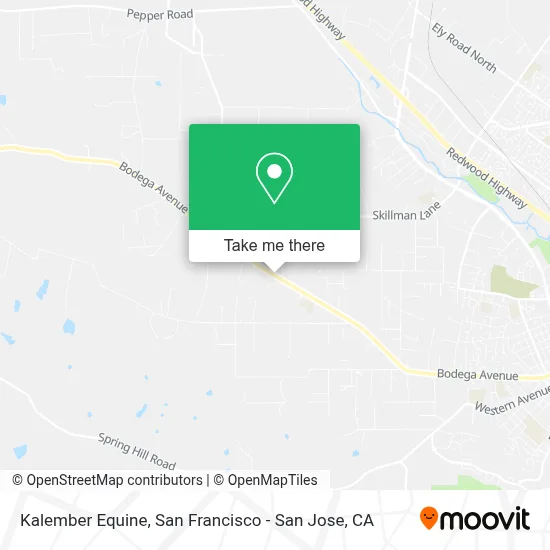 Kalember Equine map