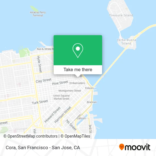 Cora map