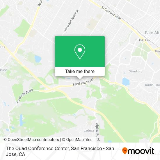 The Quad Conference Center map