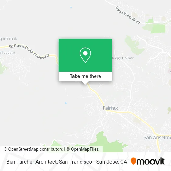 Ben Tarcher Architect map