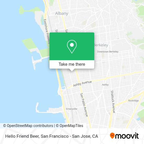 Hello Friend Beer map