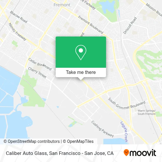 Caliber Auto Glass map