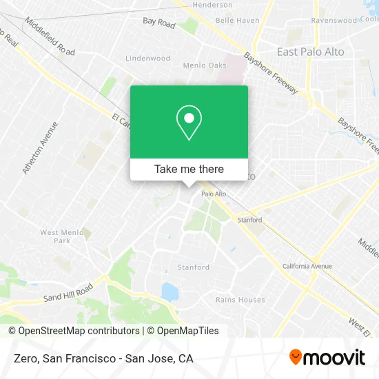 Zero map