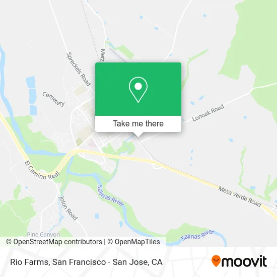 Rio Farms map