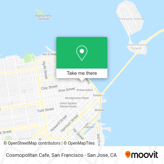 Cosmopolitan Cafe map