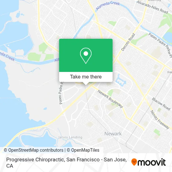 Progressive Chiropractic map