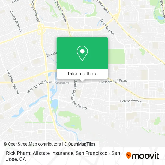 Rick Pham: Allstate Insurance map