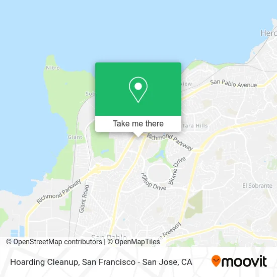 Hoarding Cleanup map