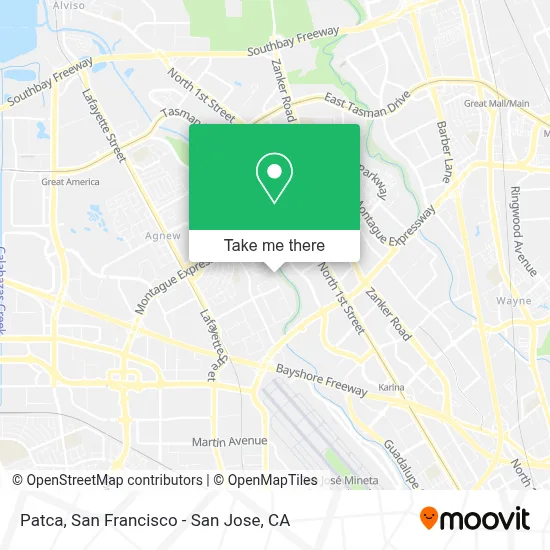 Patca map