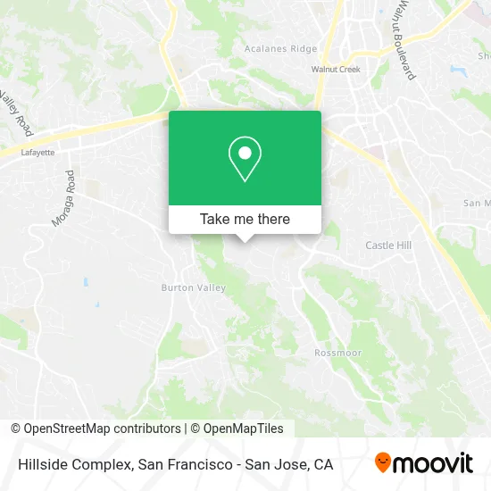 Hillside Complex map