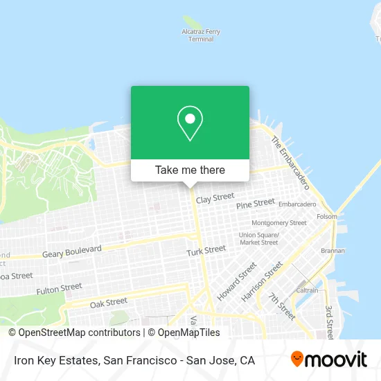 Iron Key Estates map