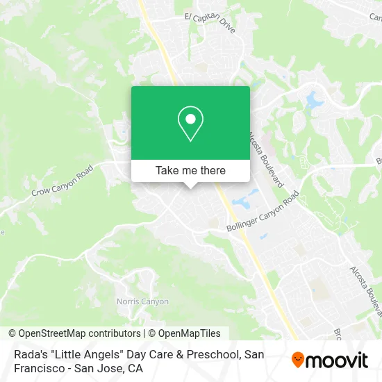 Rada's "Little Angels" Day Care & Preschool map