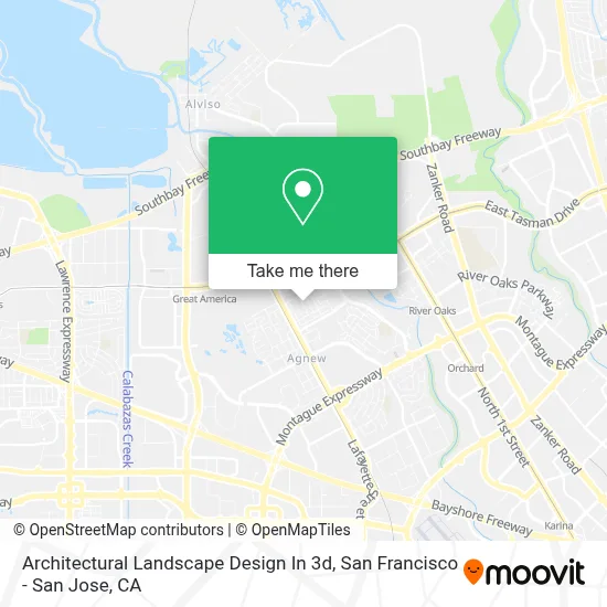 Architectural Landscape Design In 3d map