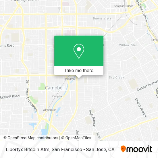 Libertyx Bitcoin Atm map