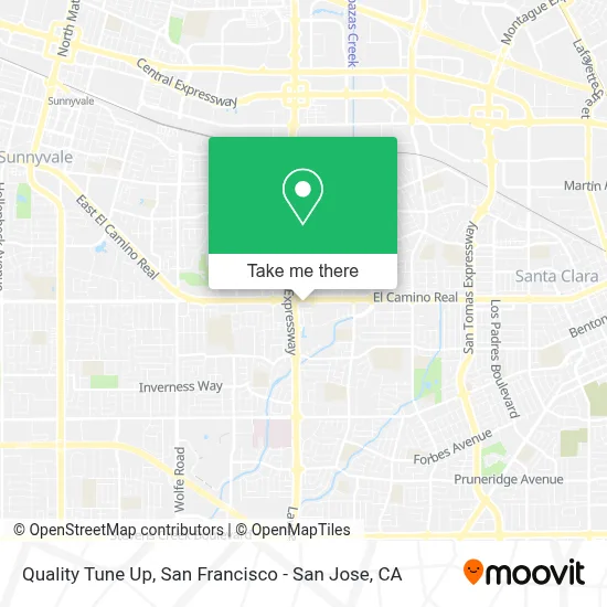 Quality Tune Up map